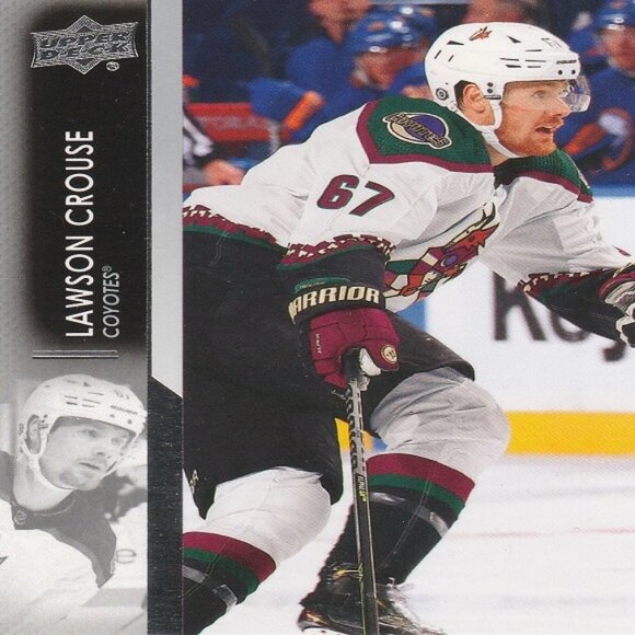 Lawson Crouse - 2021/2022 Upper Deck Series 2 Hockey Card - Picture 1 of 2